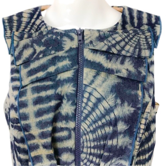 Anthropologie Eva Franco Sheath Dress Front Zip 6 - Picture 4 of 7